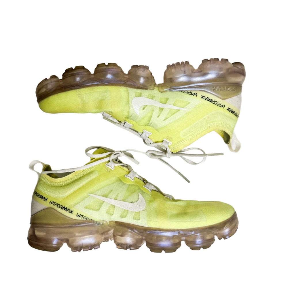 Nike Vapor Max Neon Yellow Running Sneakers Women’s Size 9